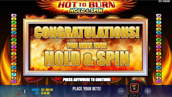 Rahasia Gacor di Hot to Burn Hold and Spin