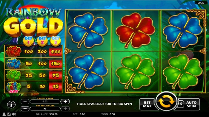 Keuntungan bermain slot Rainbow Gold di situs slot online terpercaya